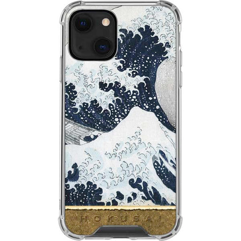 Hokusai The Great Wave off Kanagawa iPhone 14 Clear Case